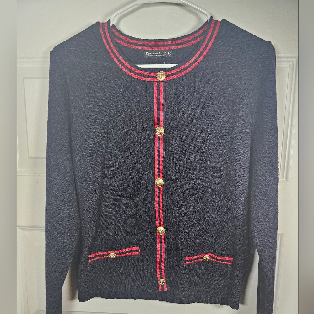 Emerson Lang Women's Luxury Quality Cardigan Sweater Excellent Material ♥️